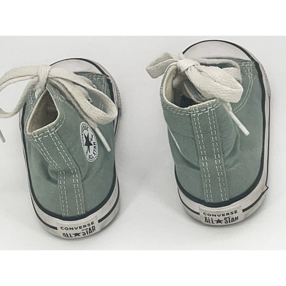Converse Chuck Taylor All Star High Top Kids Size 7C Green